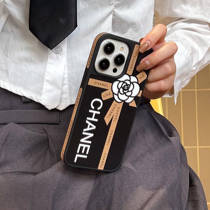 アイフォン 14pro スマホケース ブランドロゴ chanel