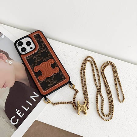 革 celine iphone 15 カバー