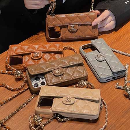 シャネル chanel アイホン 15スマホケース 皮製