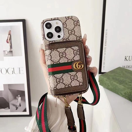 iphone 15 携帯ケースgucci レザー