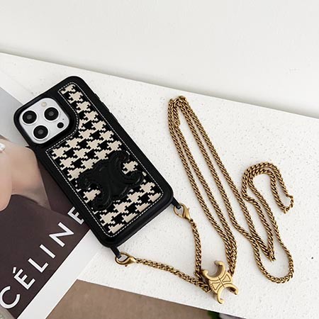 革 celine iphone 15 カバー