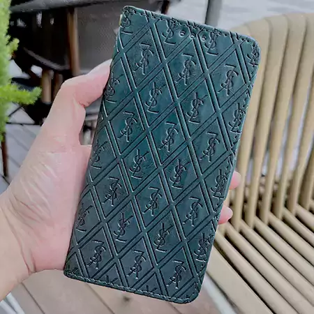 ysl レザー スマホケース