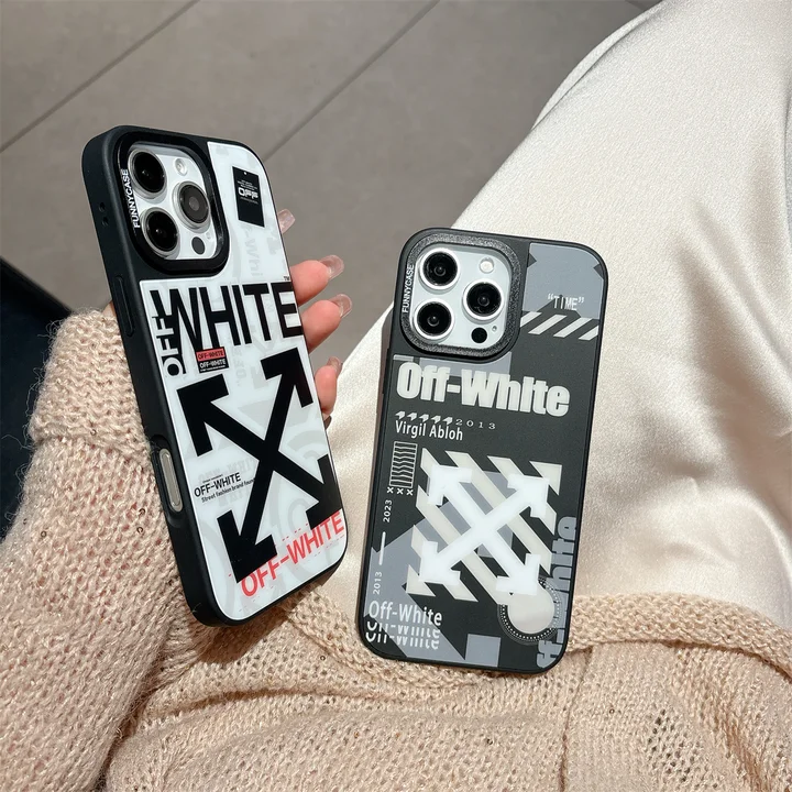  オフホワイト スマホケース