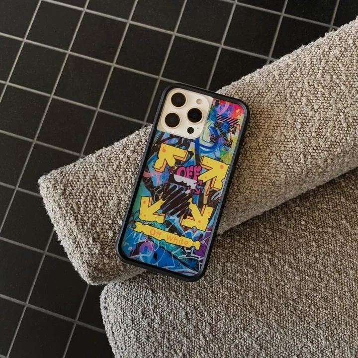  オフホワイト スマホケース